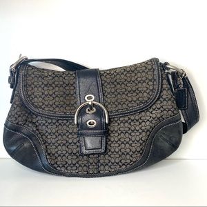 Coach Signature hobo bag